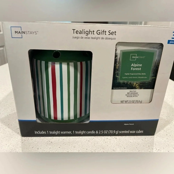 Mainstays tea light gift set alpine forest scent - Picture 3 of 3